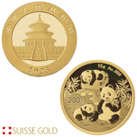 2025 8 Gram Chinese Panda Gold Coin