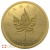2020 25 Gramm - Canadian Maple Leaf 1 Gramm Gold Münze