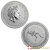20 x Moneda canguro de platino de 1 onza – 2021