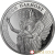 2021 1 Ounce Silver St. Helena Queen's Virtues Coin - Victory Edition