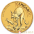 Moneda Canguro australiano de oro de 1 onza 2022