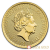 Moneda Britannia británica de oro de ½ onza