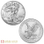 500 x 2023 American Eagle 1 Unze Silbermünze