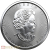 500 x 2023 Kanadischer Maple Leaf 1 Unze  Silber