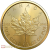 2023 halbe Unze kanadische Maple Leaf Münze