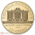 Moneda Filarmónica austriaca de ¼ onza 2023
