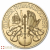 Moneda de oro de 1/25 de onza de la Filarmónica Austriaca 2023