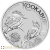 2023 Australischer Kookaburra 1 Unze Silber Anlagemünze, 999 Fein