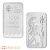 100 Gramm British Britannia Platinbarren