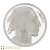 5 Unzen American Buffalo Silber Runde
