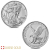20 x Moneda de plata Águila Americana de 1 onza 2024