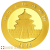2024 15 gramos Moneda de Oro Panda China