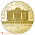 2024 Moneda de oro austriaca Philharmonic 1/10 onza