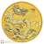 Moneda de Oro Australian 2024 Año del Dragón de 1/2 Onza - Serie Lunar III