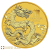 Moneda de Oro Australiana del Año 2024 del Dragón 1/4 Onza - Serie Lunar III