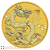 Australian 2024 Año del Dragón 1/10 Onza de Oro Moneda - Serie Lunar III