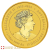 Australian 2024 Año del Dragón 1/10 Onza de Oro Moneda - Serie Lunar III