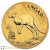 Moneta d'oro da 1 oncia 2024 Australian Kangaroo