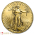 2025 Amerikanischer Adler 1/10 Unze Goldmünze