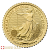 2025 British Britannia 1/10 Onza Moneda de Oro