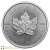 500 x 2025 Kanadische Maple Leaf Silbermünzen