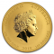 Moeda de ouro australiana de 1 onça do Ano do Porco 2019 - multa de 999,9