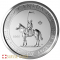 Moneda de plata La Real Policía Montada de Canadá de 2 onzas, edición 2020
