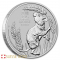 Moeda de Platina Ano do Rato Lunar de 1 Onça - 2020