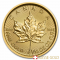 Moneda de oro Hoja de Arce canadiense de oro de 1/10 onzas 2022