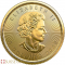 Moneda de oro Hoja de Arce canadiense de oro de 1/10 onzas 2023