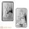 1 Ounce PAMP Lunar Rabbit Platinum Bar