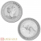 Tubo de 25 monedas de plata Canguro australiano de 1 onza