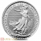 Moneda de platino Britania 2024 de 1 onza 