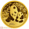 2024 года 15-граммовой Китайской панды из золотой монеты.