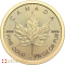 Moneda de oro Hoja de Arce canadiense de oro de 1/10 onzas 2023