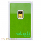 Valcambi 1 Gram Gold Bar - Green Gold Series