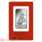 PAMP 1 Ounce Lunar Rat Silver Bar