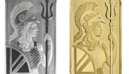 SERIE DE LINGOTES BRITANNIA BRITÁNICA 