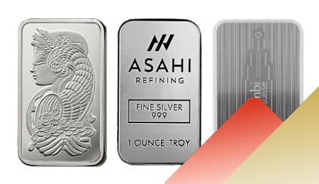 The Top Three 1 Ounce Silver Bars to Invest In