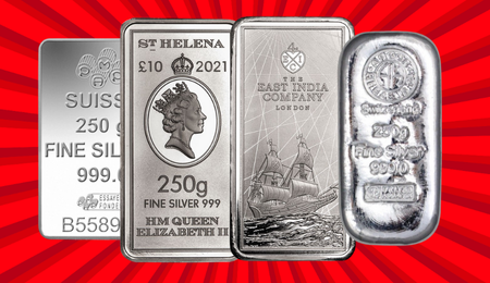 Investing in 250 Gram Silver Bars