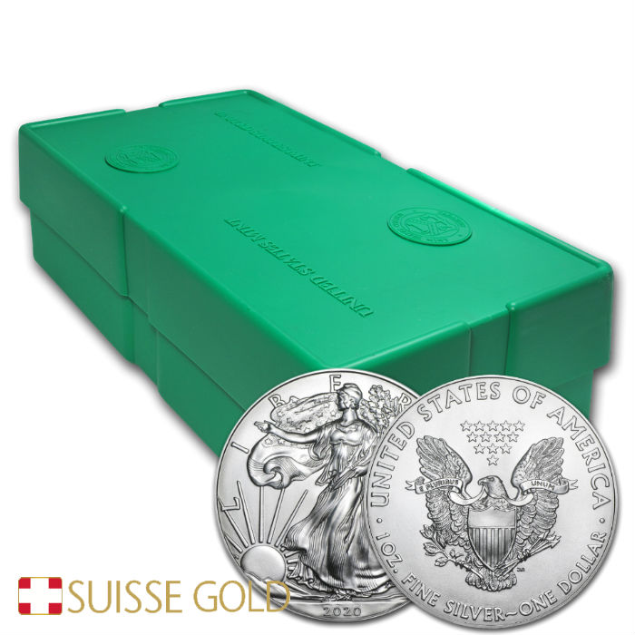 Silver eagle monster box discount